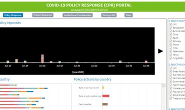 COVID-19 POLICY RESPONSE (CPR) PORTAL